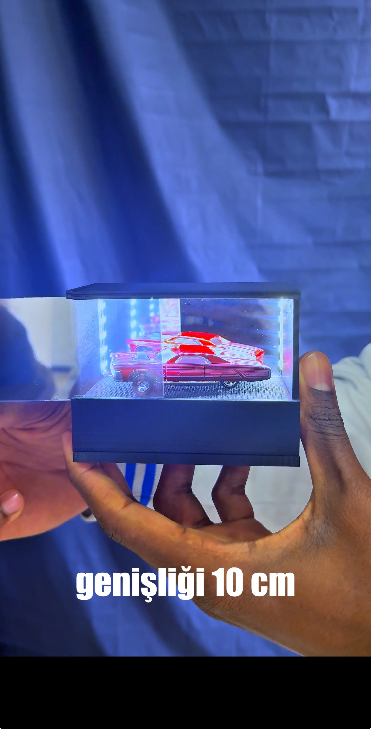 Kişiye Özel Infinity Mirror Vitrin – İsim Yazılabilir!