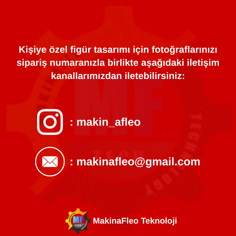 Kişiye Özel İnsan ve Evcil Hayvan 3D Figürü