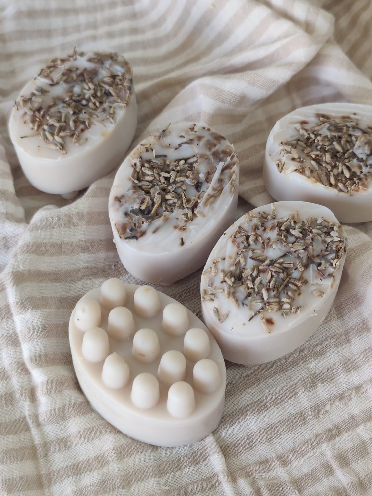 El Yapımı Doğal Sabun – | Rahatlatıcı Aromatik Lavanta ve Biberiye Sabunu - 2