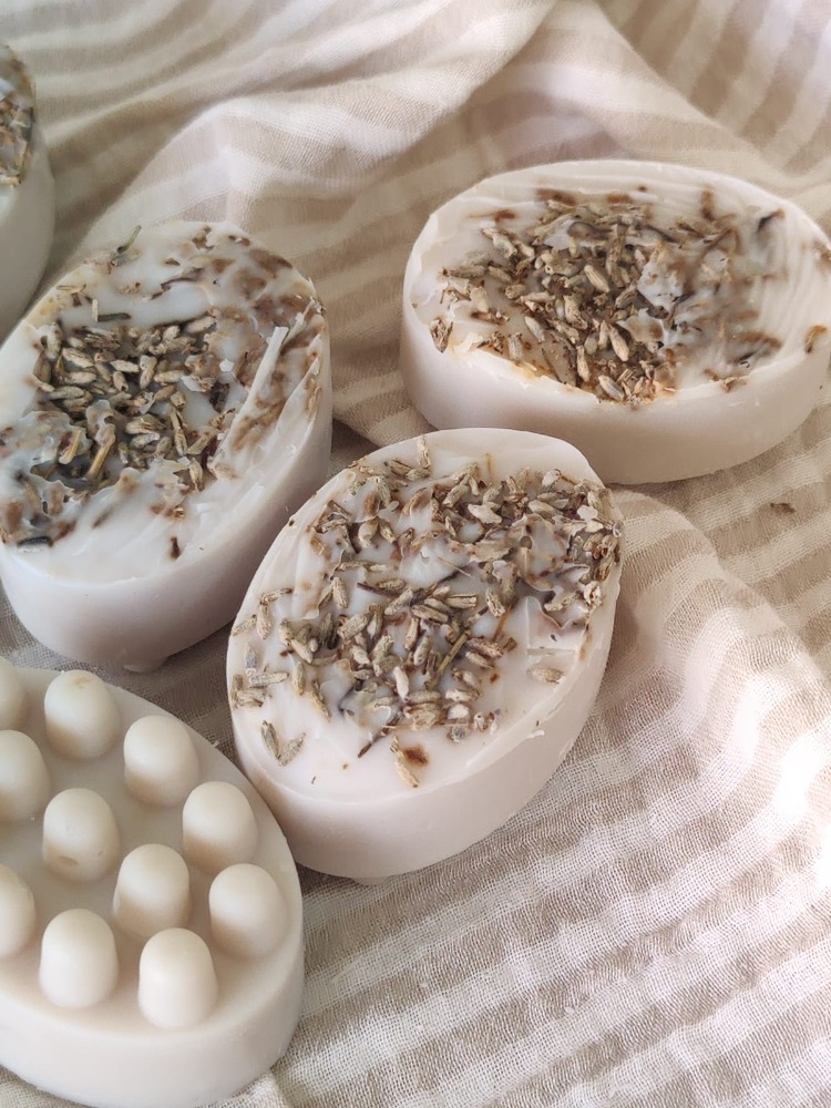 El Yapımı Doğal Sabun – | Rahatlatıcı Aromatik Lavanta ve Biberiye Sabunu - 2