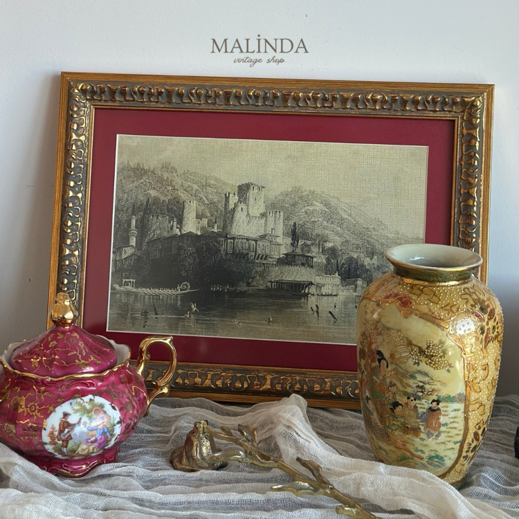 Anadolu Hisarı (1830’lar) Camlı Tablo