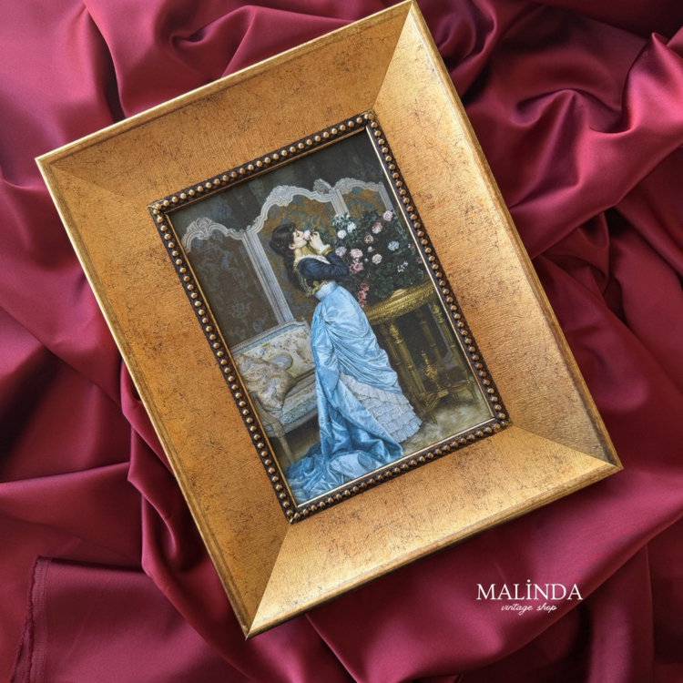 Hayallere Dalarken, 1881 Vintage Tablo