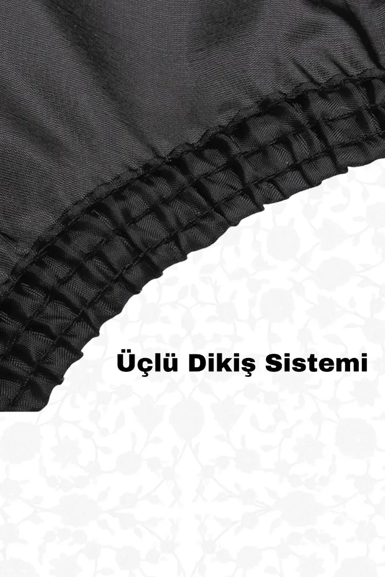 Baskısız Beyaz Penuar berber önlüğü