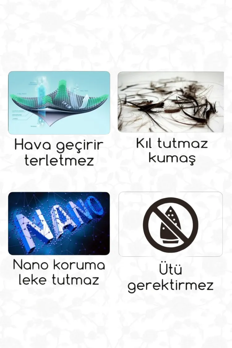 Baskısız Beyaz Penuar berber önlüğü