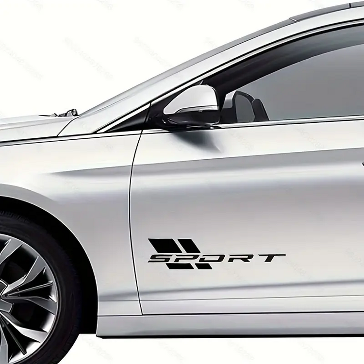 Sport Siyah Sticker
