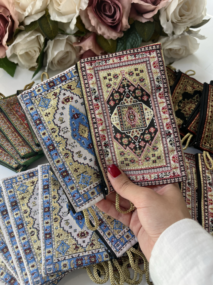 50 Adet Etnik Cüzdan