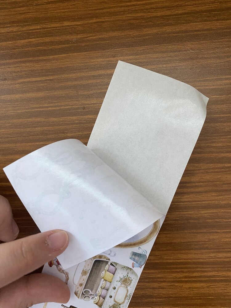 Vintage Terzi Sticker Bloğu ( opak kâğıt) 