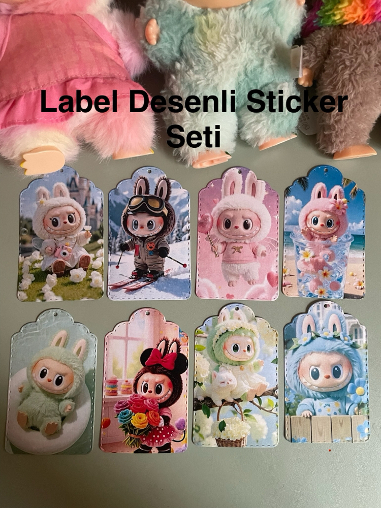 Labubu Sticker Seti 