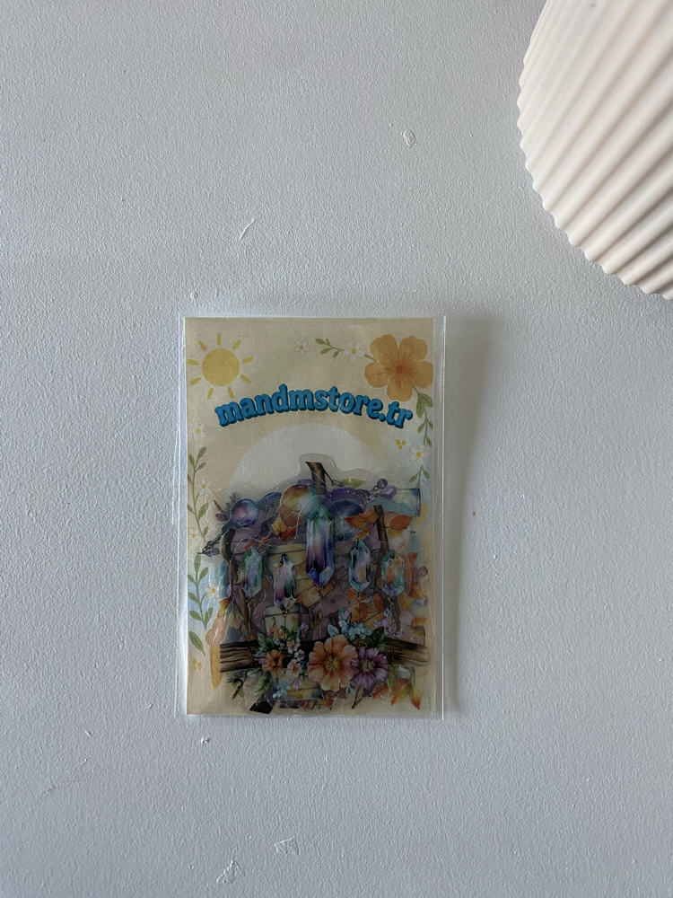 Renkli Fenerler Sticker Seti 