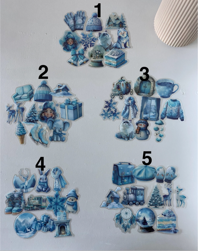 Kış Masalı Sticker Seti