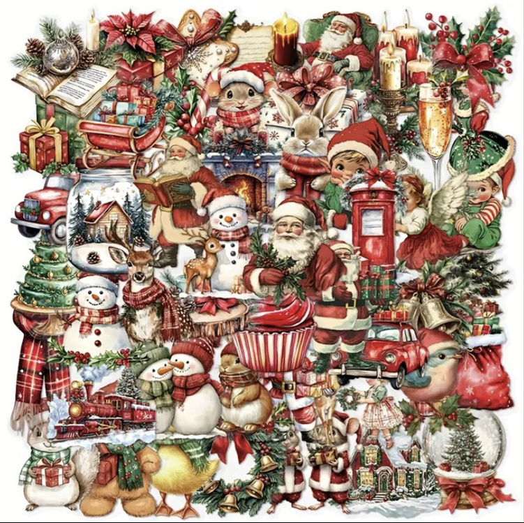 Merry Christmas Sticker Seti