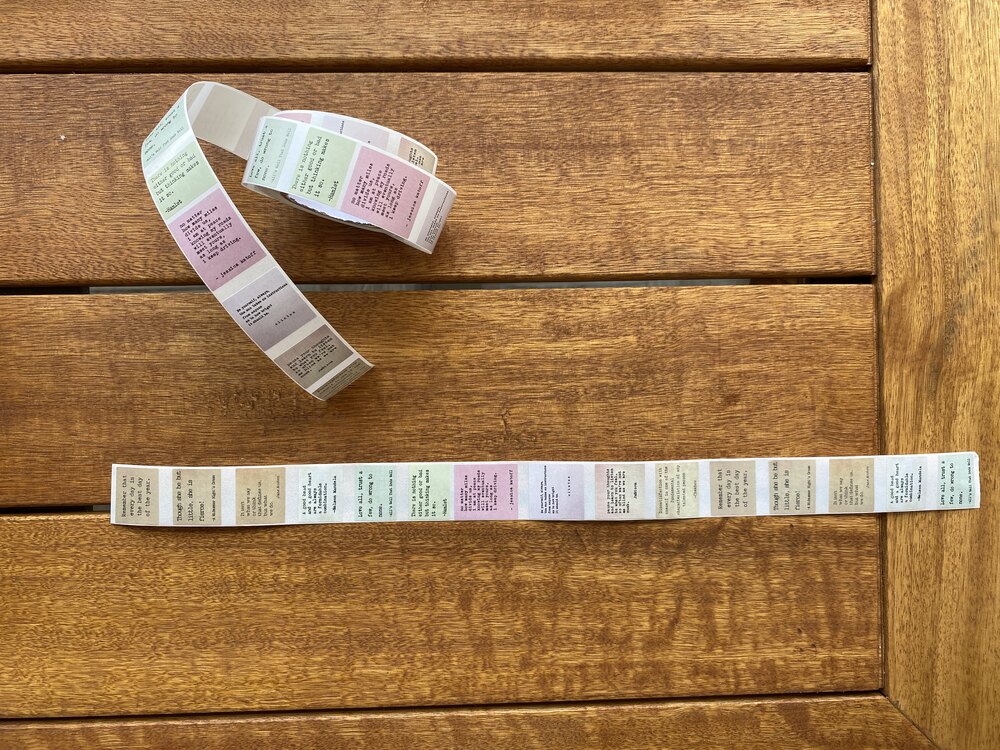 İngilizce Sözler Sticker 