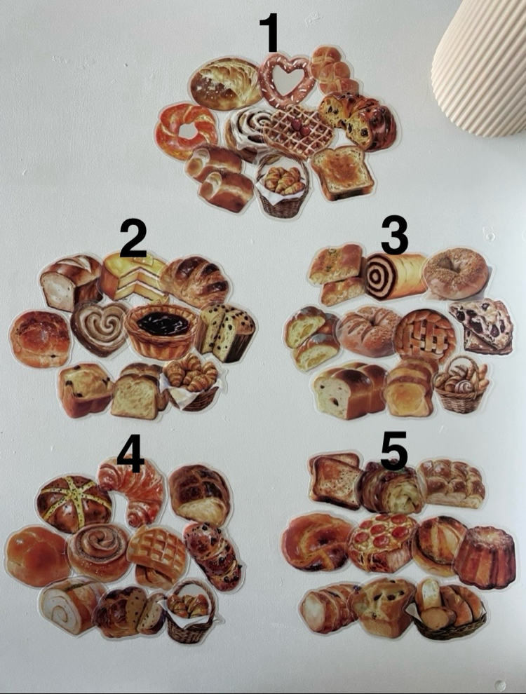 Sıcak Fırın Sticker Seti 