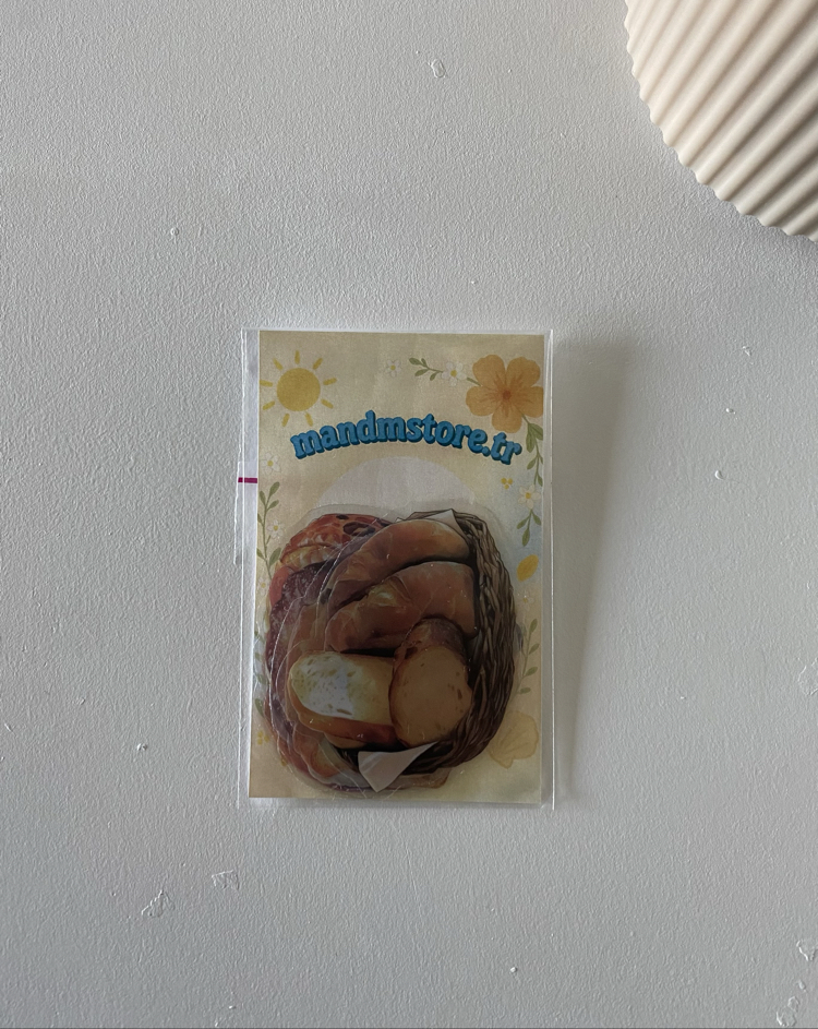 Sıcak Fırın Sticker Seti 