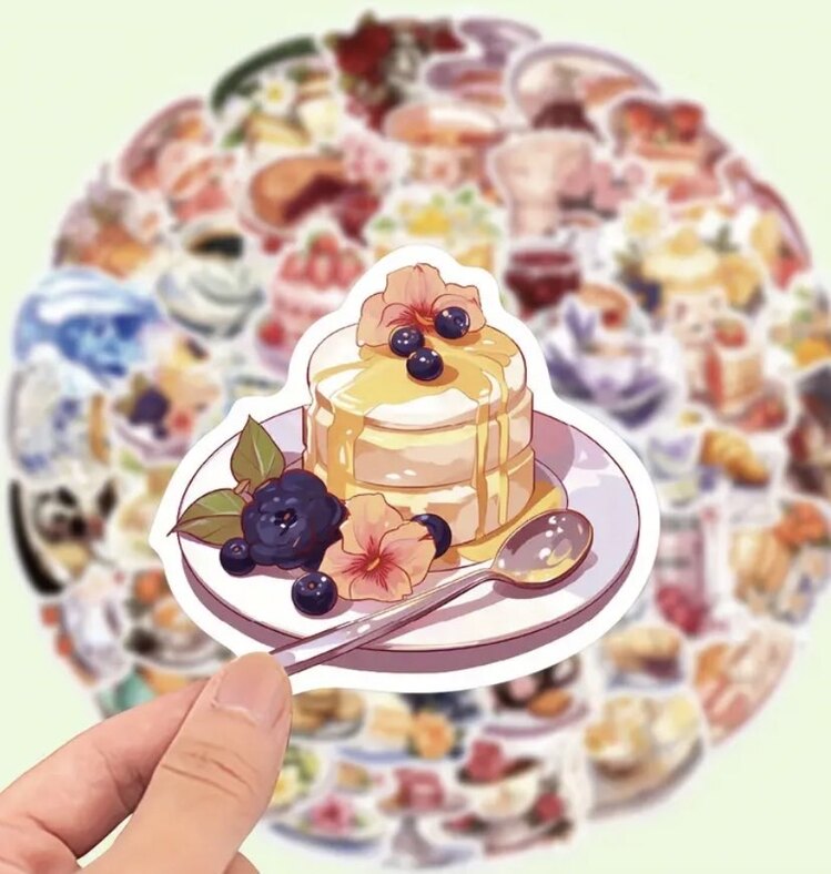 Çay Saati Sticker Seti