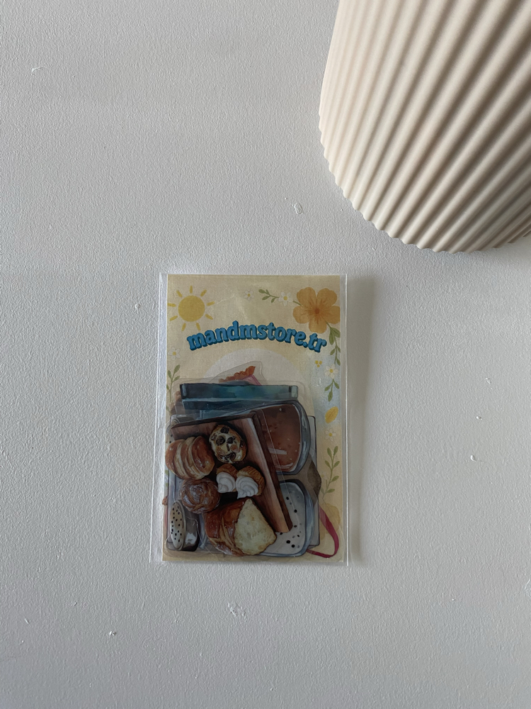 Pişirme/Mutfak Temalı Sticker Seti