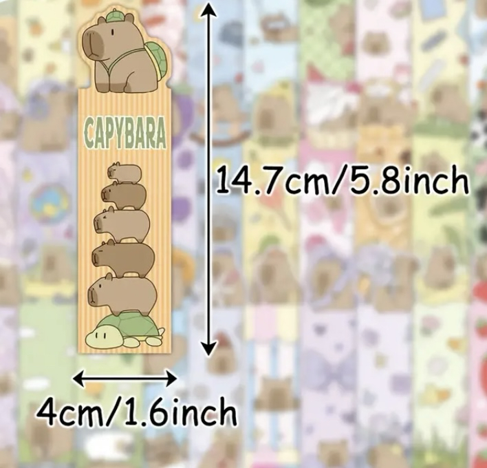 Capybara Kitap Ayracı 