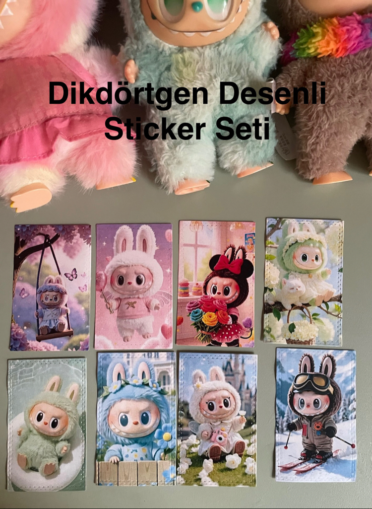 Labubu Sticker Seti 