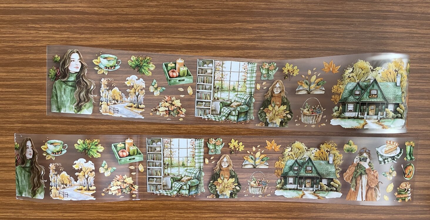 Mevsim Temalı Washi Tape
