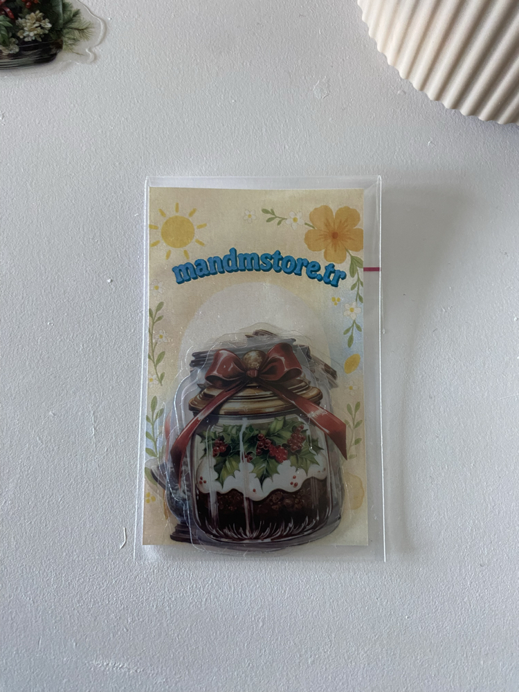 Yılbaşı Kavanozları Sticker Seti