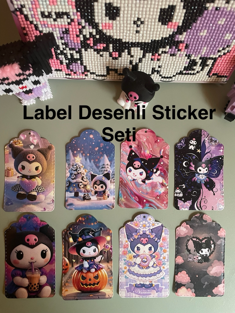 Kuromi Sticker Seti