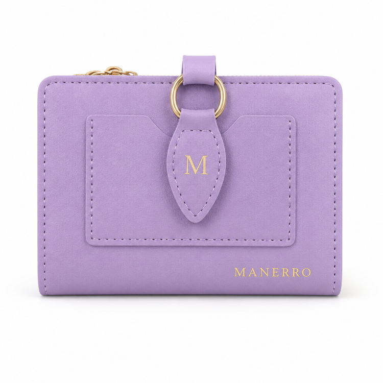 Manerro Kadın Cüzdan | Kartlık, Bozuk Para Bölmeli ve Tokalı Şık Tasarım