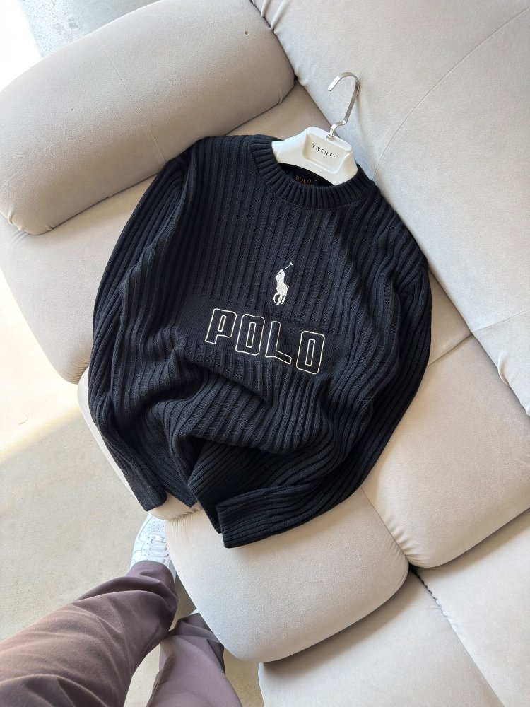 RALPH LAUREN PREMİUM TRİKO SWEATSHİRT