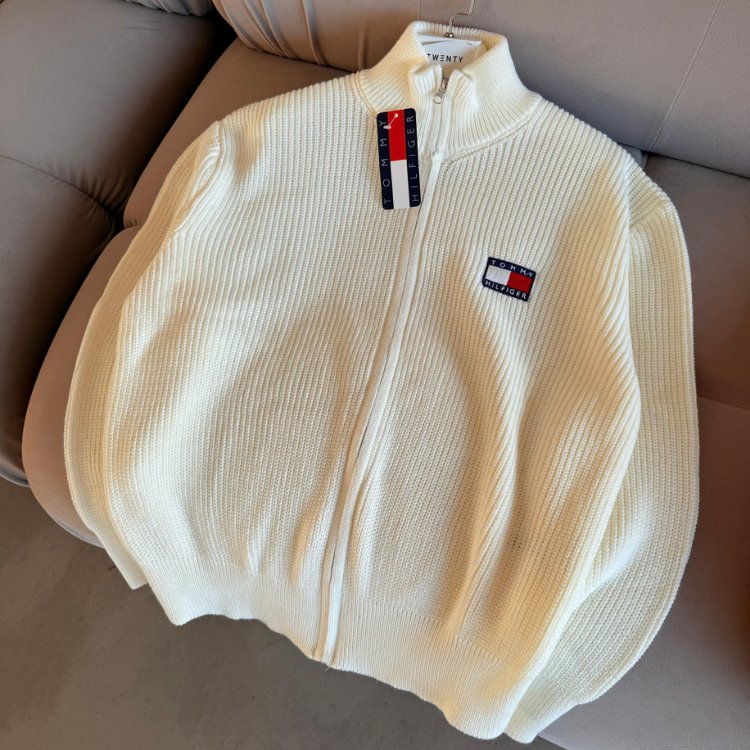 TOMMY HİLFİGER PREMİUM TRİKO HIRKA