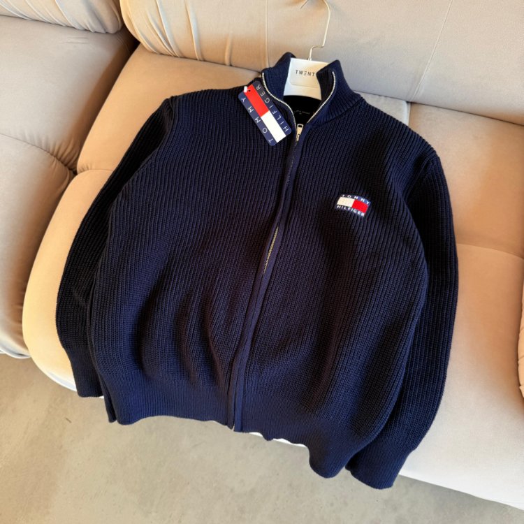 TOMMY HİLFİGER PREMİUM TRİKO HIRKA