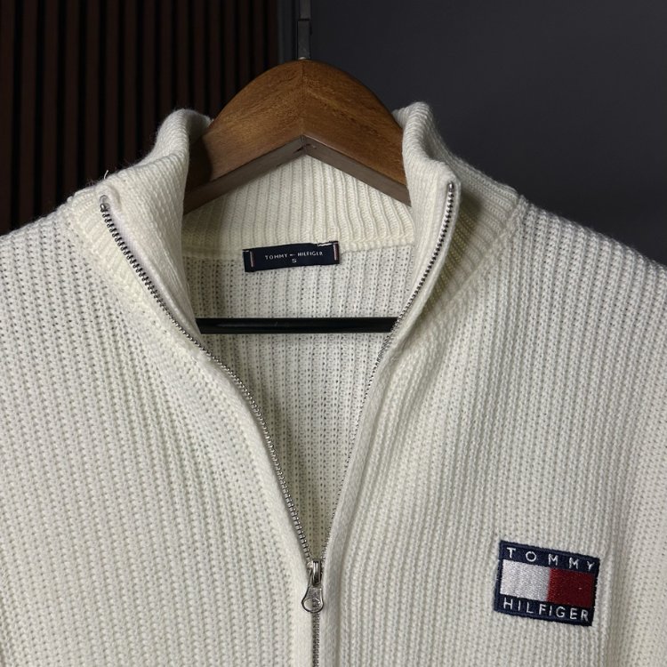 TOMMY HİLFİGER PREMİUM TRİKO HIRKA