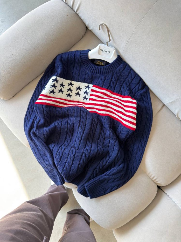 RALPH LAUREN PREMİUM TRİKO SWEATSHİRT 
