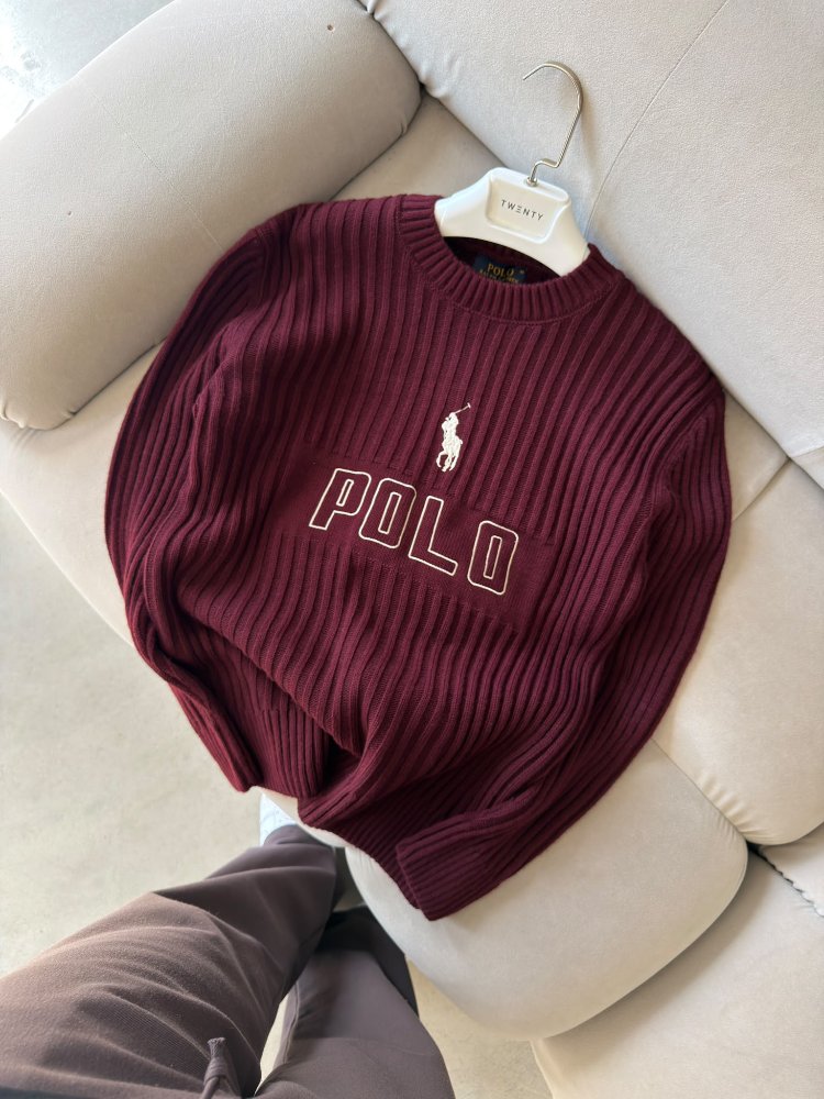RALPH LAUREN PREMİUM TRİKO SWEATSHİRT 