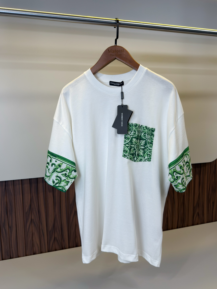 Dolce Gabbana Majolica Print T-Shirt