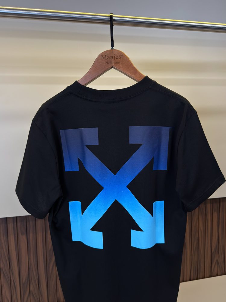 Off White Print T-Shirt