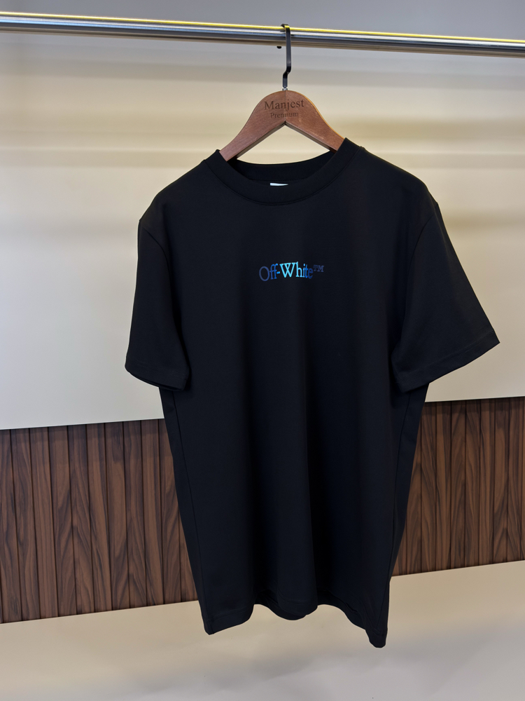 Off White Print T-Shirt