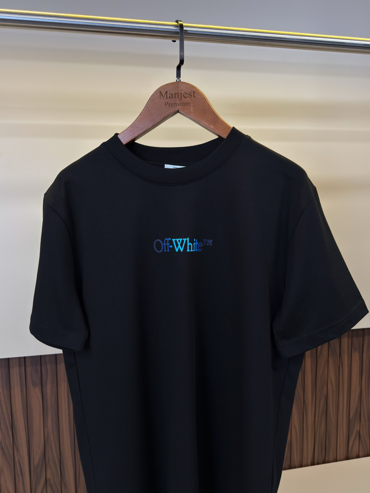 Off White Print T-Shirt