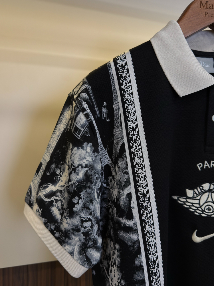PSG-DİOR-NİKE Limited Edition Polo Shirt