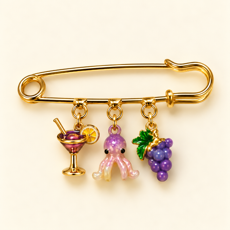 Tipsy & Twisted | 3’lü Charm Set