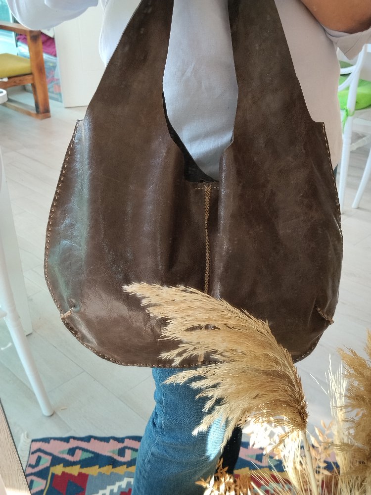 Deri Kol Cantası (Hakî)