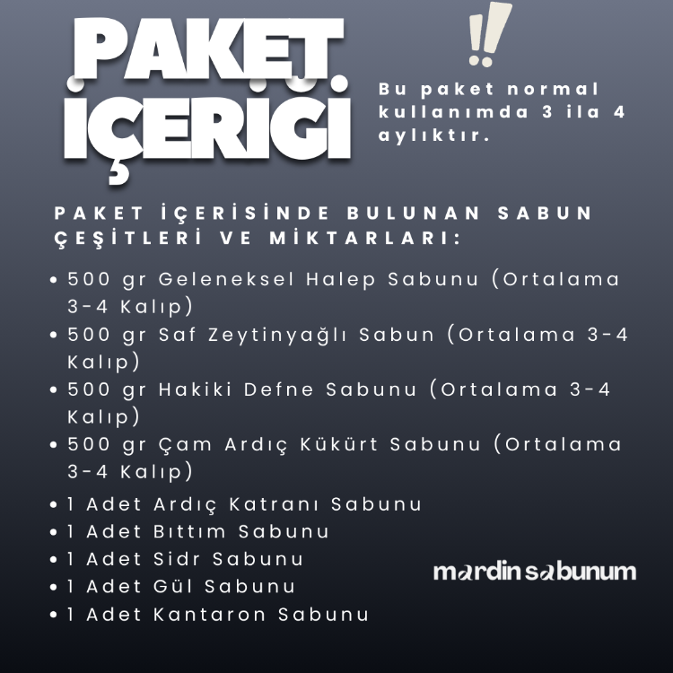 Bereketli Stok Paketi ( 9 çeşit - 2.5/3kg )