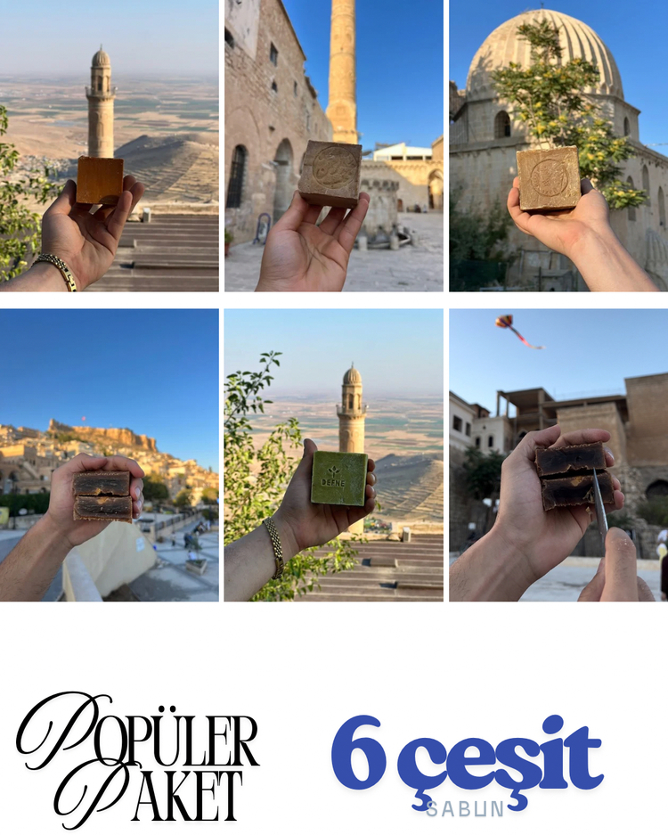 En Popüler Sabunlar Paketi ( 6 Çeşit Sabun )