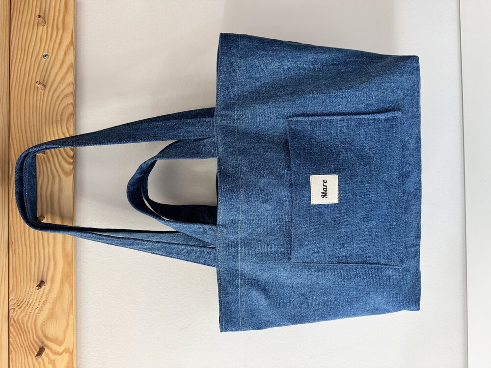 Denim tote