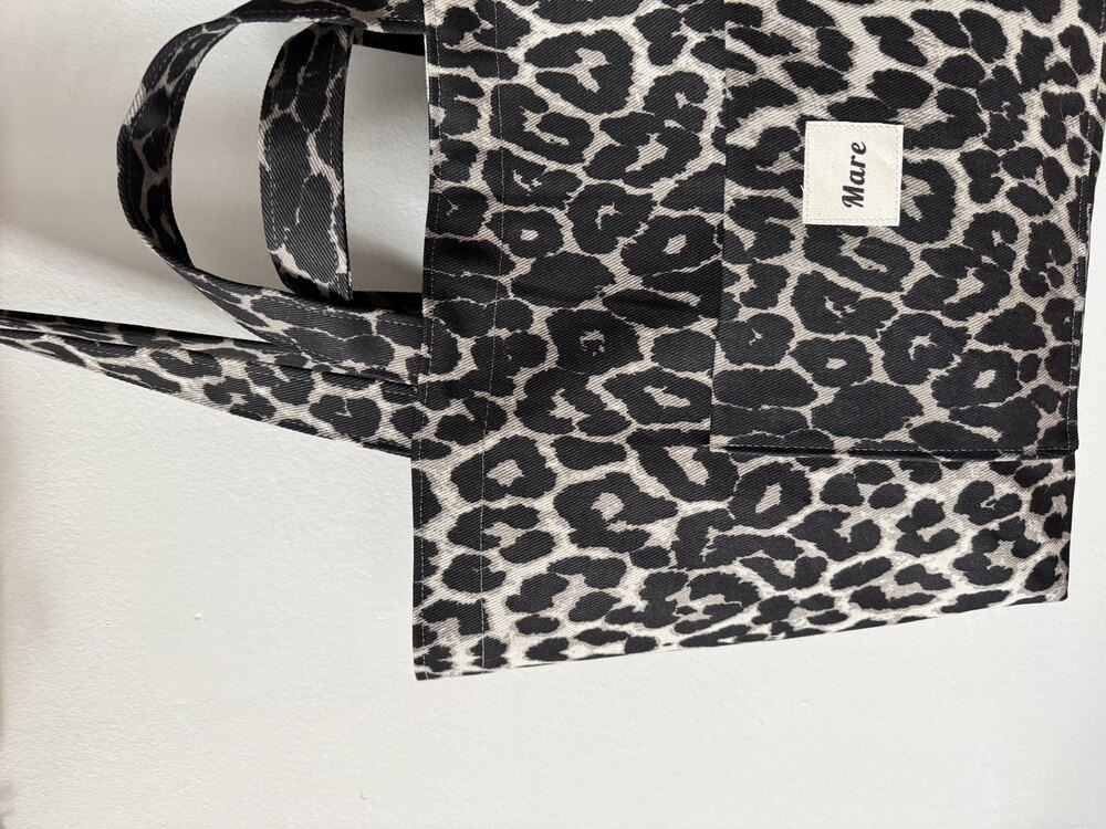 Gri Leopar tote