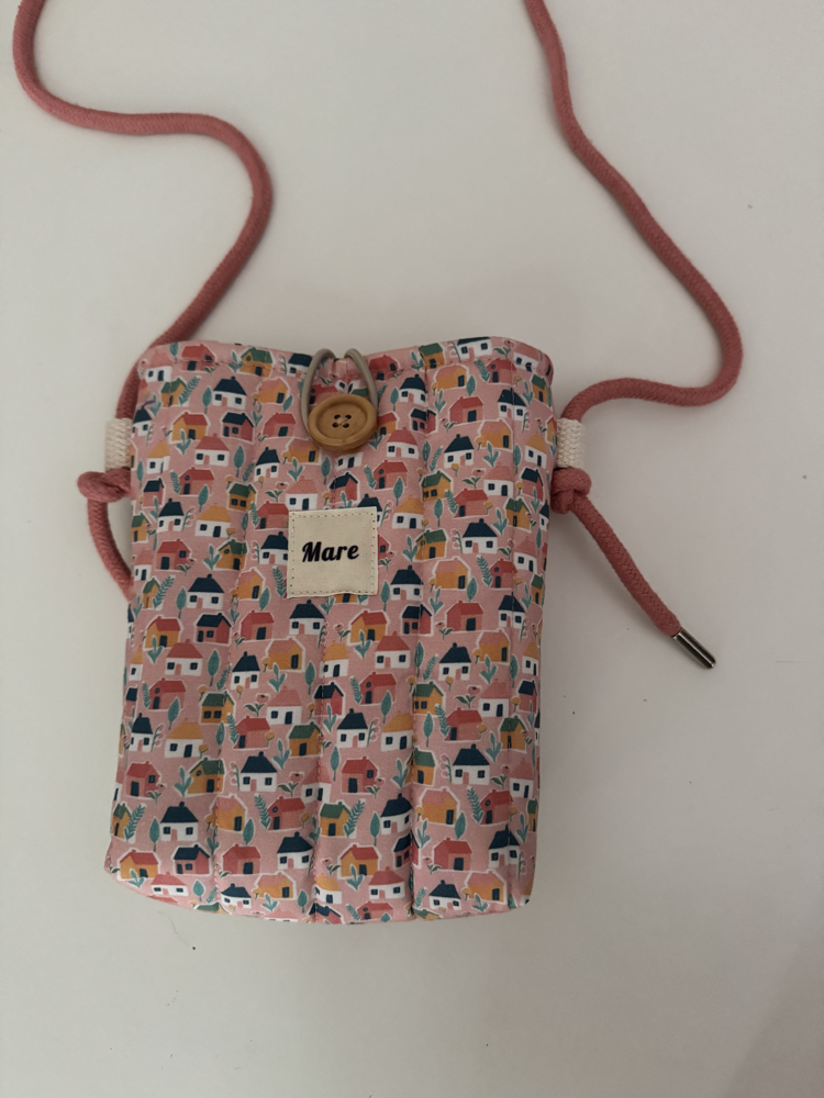 Mini evler telefon çantası