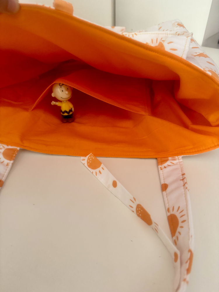 Kapitone tote (güneş)