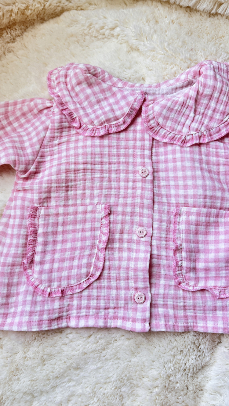 Kareli pijama takımı 3 yaş 