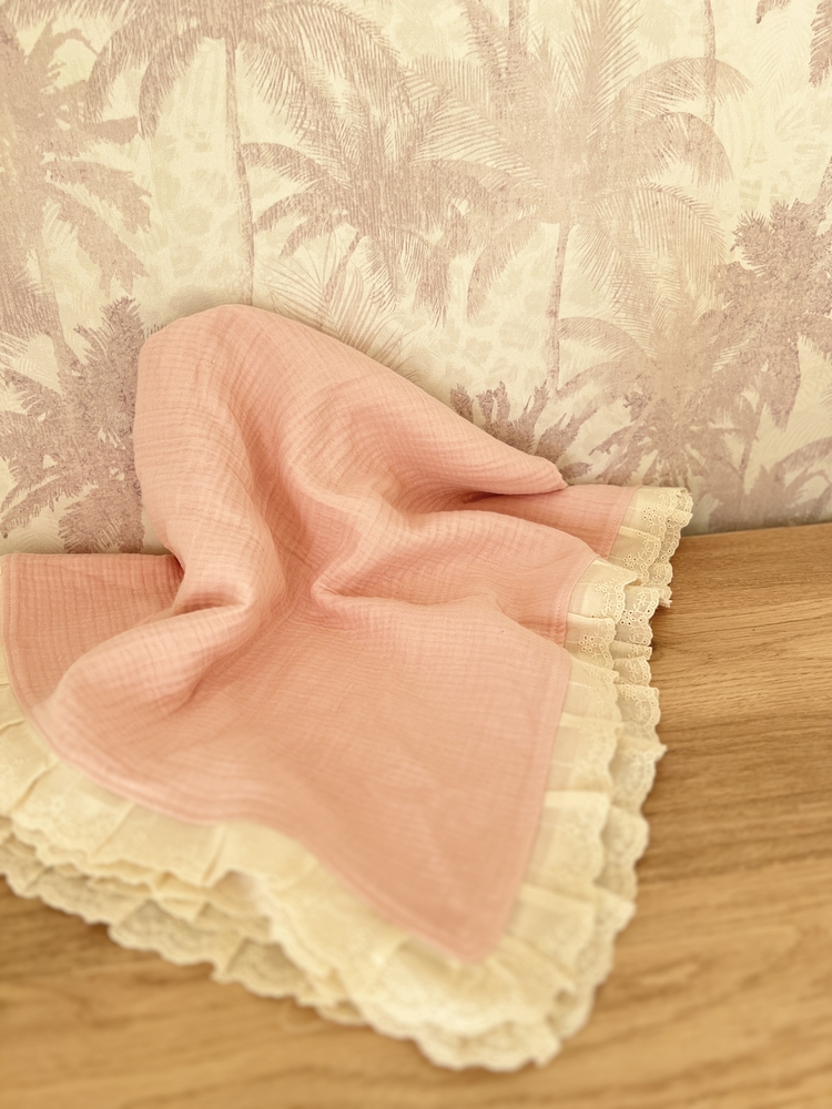 Pembe fisto battaniye