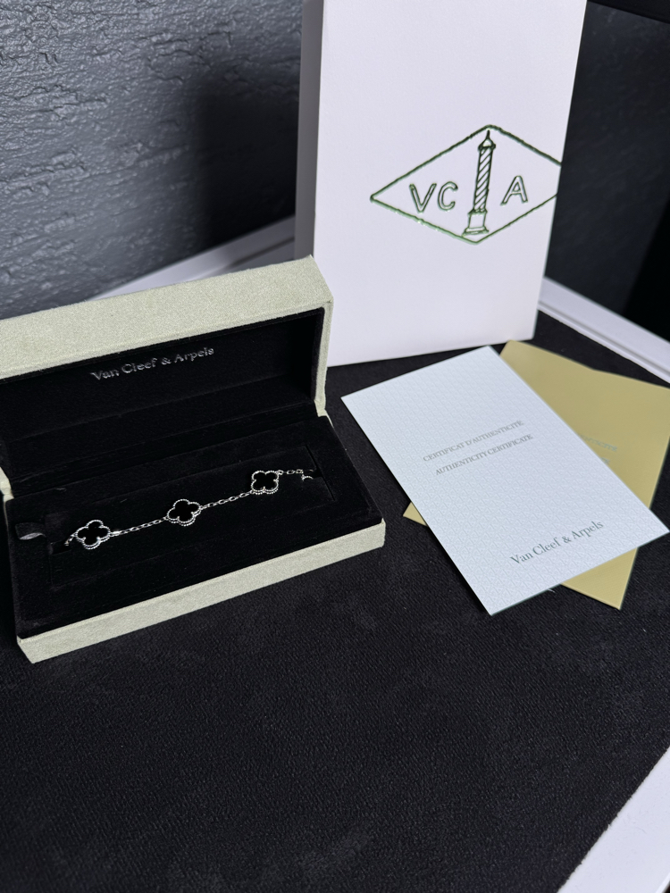 Van Cleef Gümüş Siyah