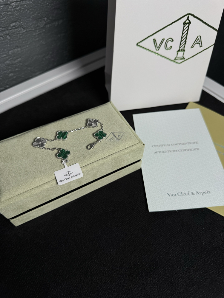 Van Cleef Gümüş Yeşil