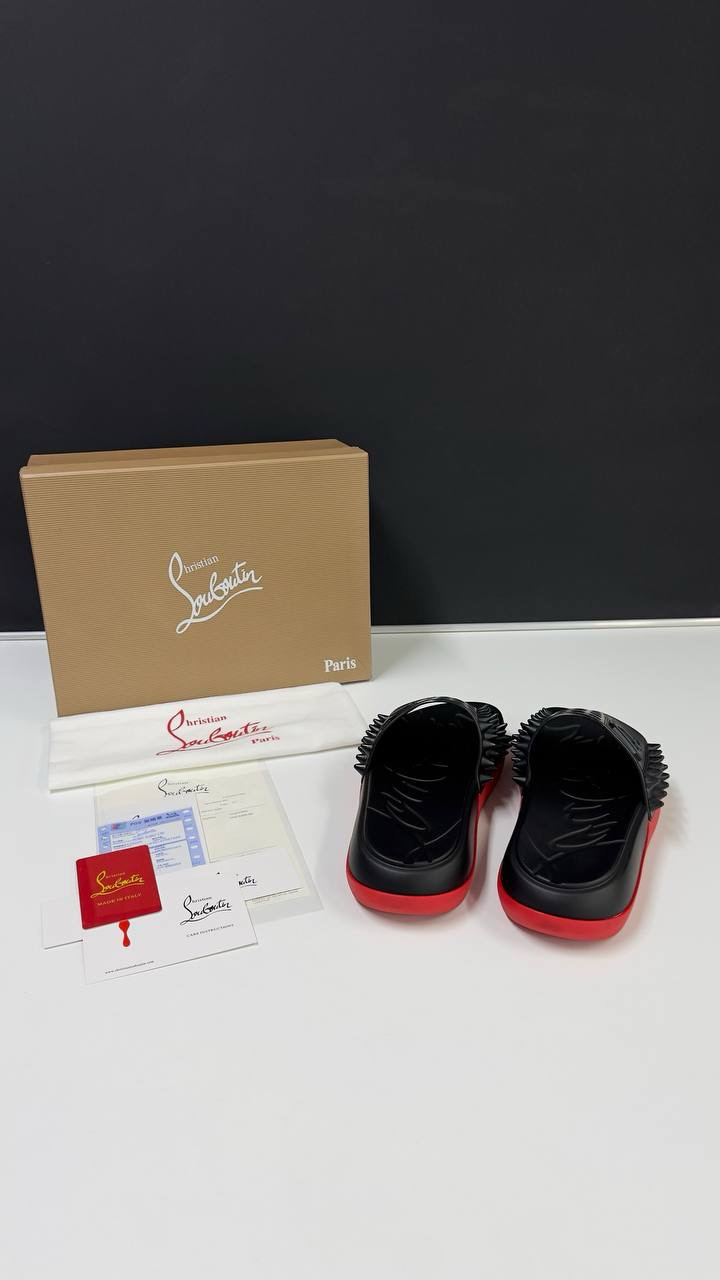 İthal Christian Louboutin Premium Terlik